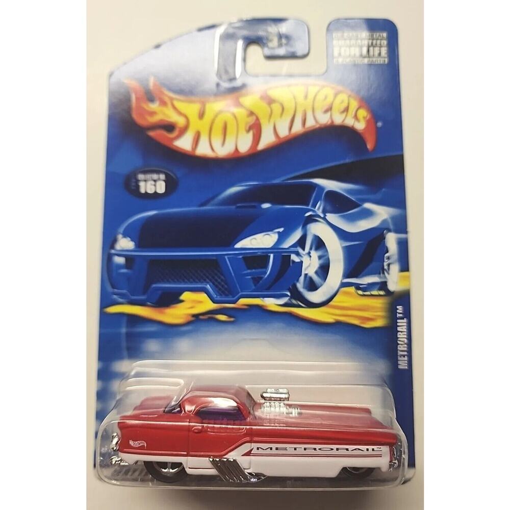 2001 - Hot Wheels Metrorail Red #160 HW7